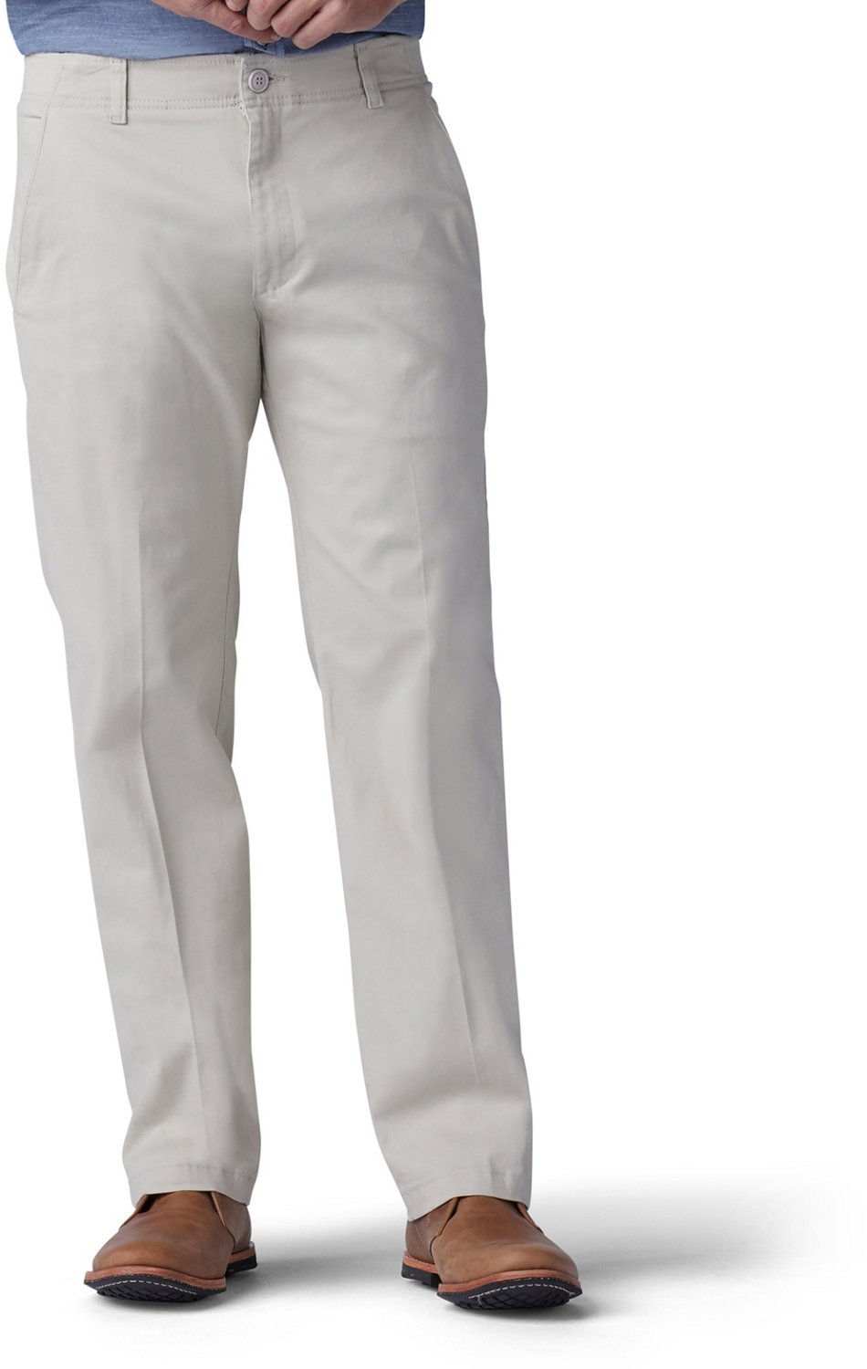 Lee Men S Extreme Comfort Khaki Pants Academy