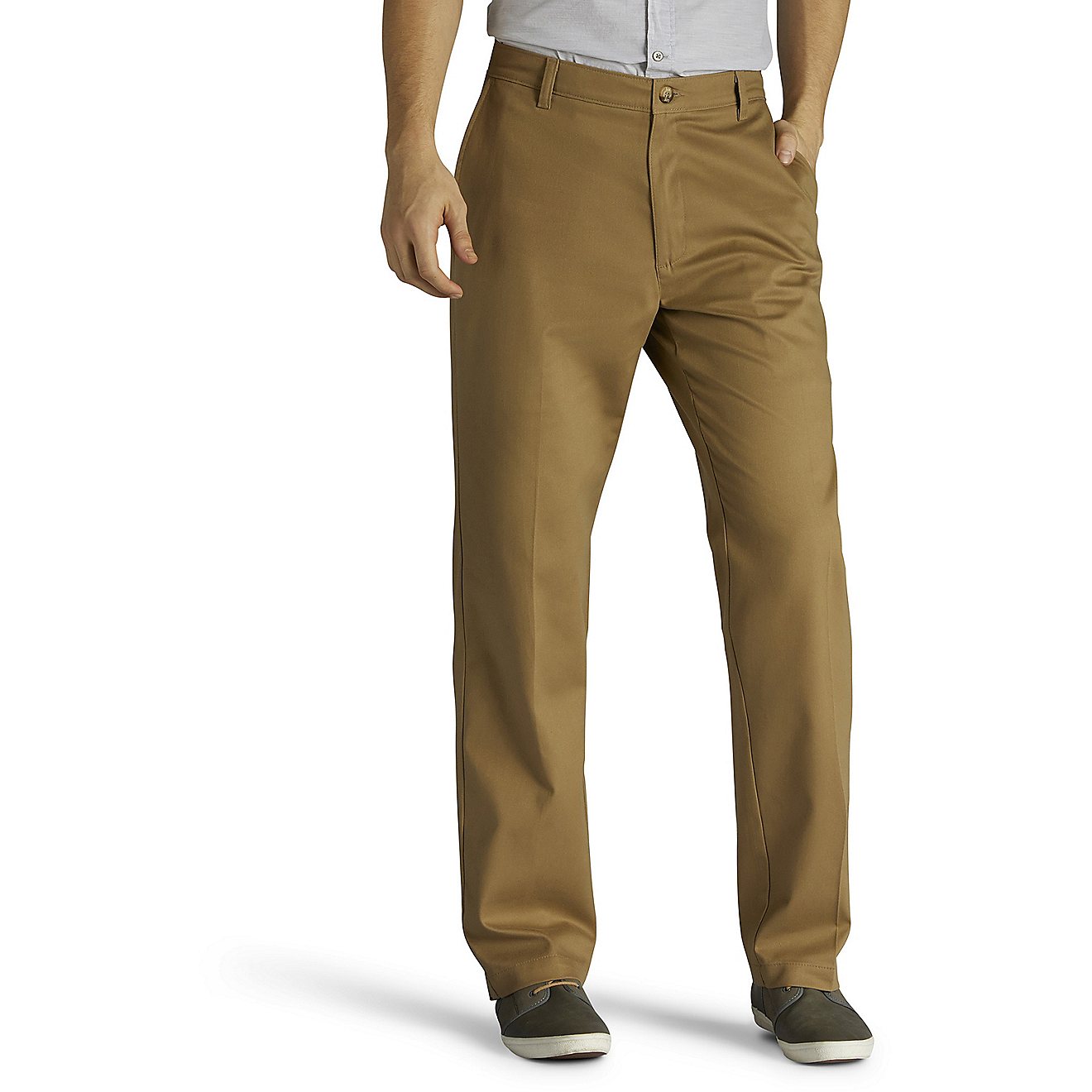 Lee Men's Total Freedom Relaxed Fit Tapered Leg Pants                                                                            - view number 1