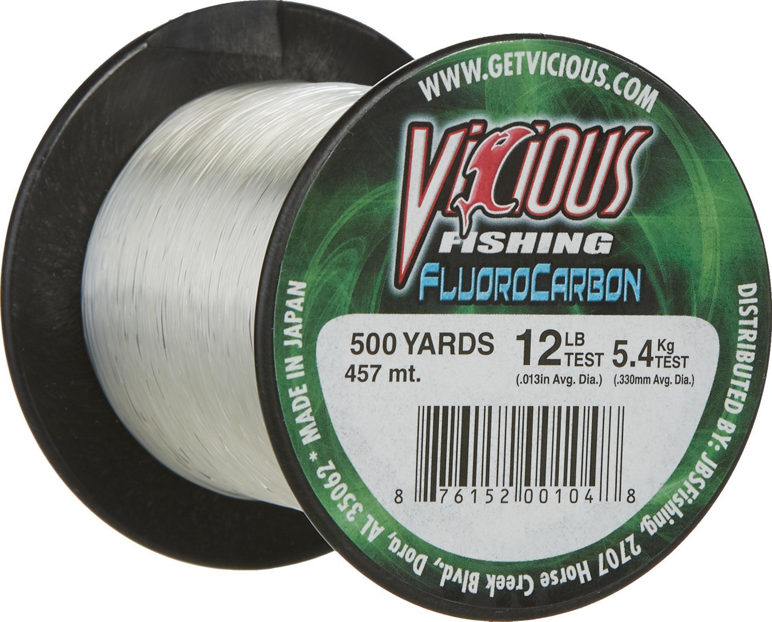 Vicious 500 yards Fluorocarbon Fishing Line Academy