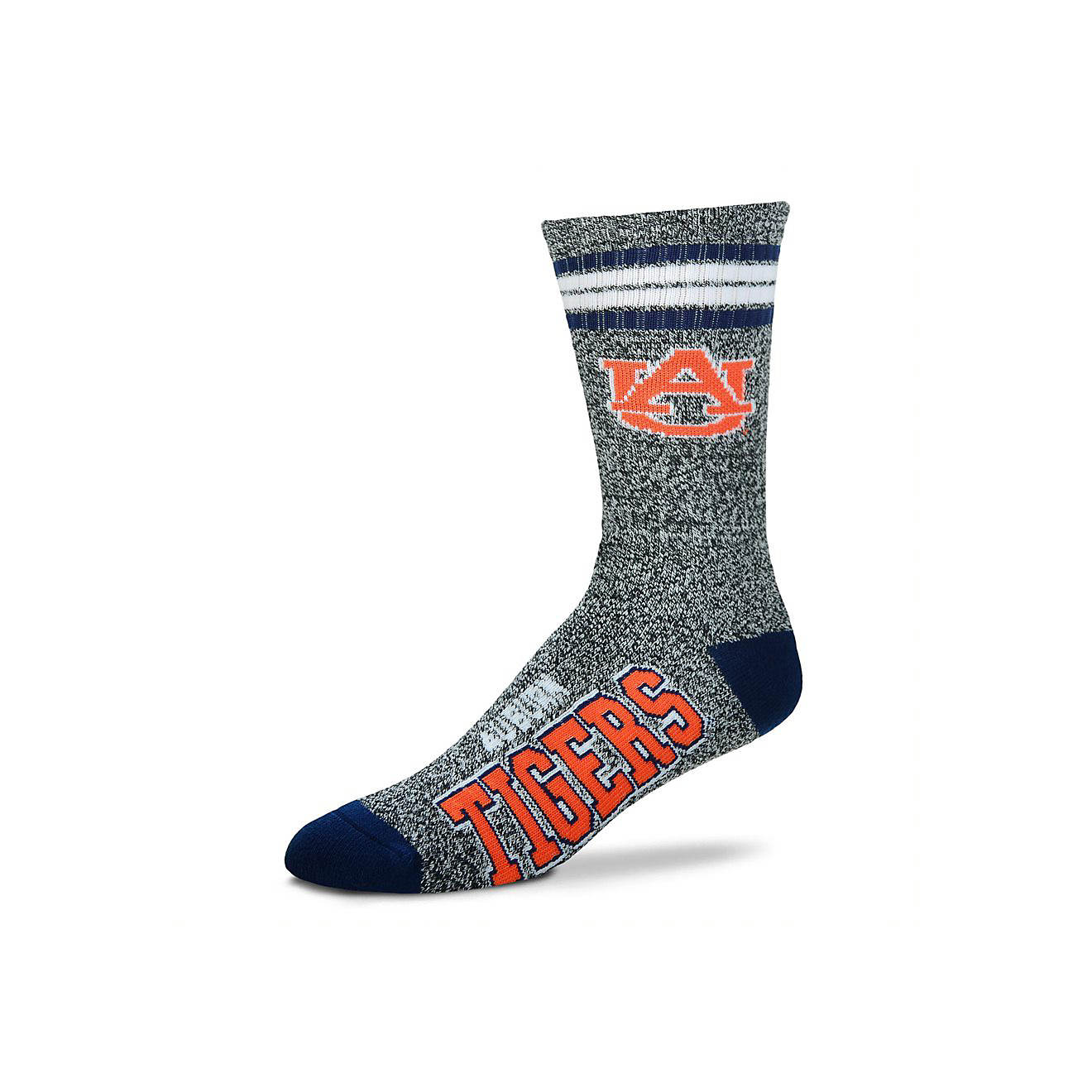 For Bare Feet Auburn University Got Marbled Crew Socks                                                                           - view number 1