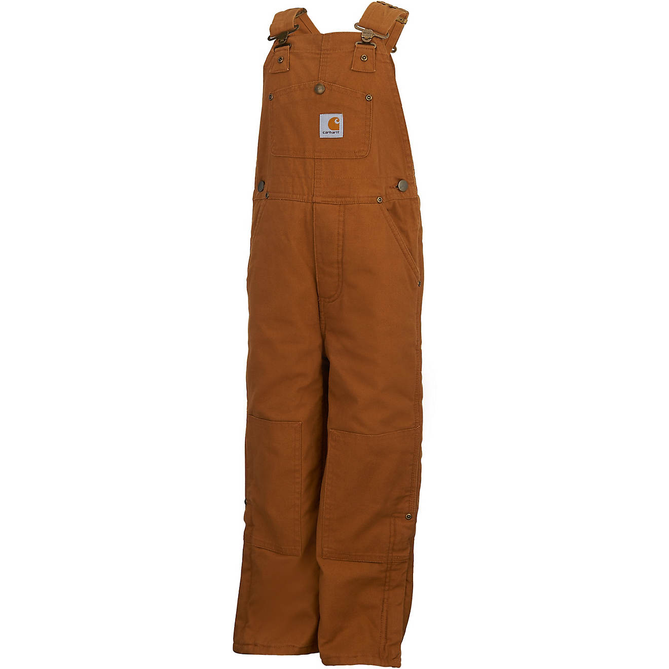 Carhartt Boys' 4-7 Quilt Lined Canvas Overalls                                                                                   - view number 1