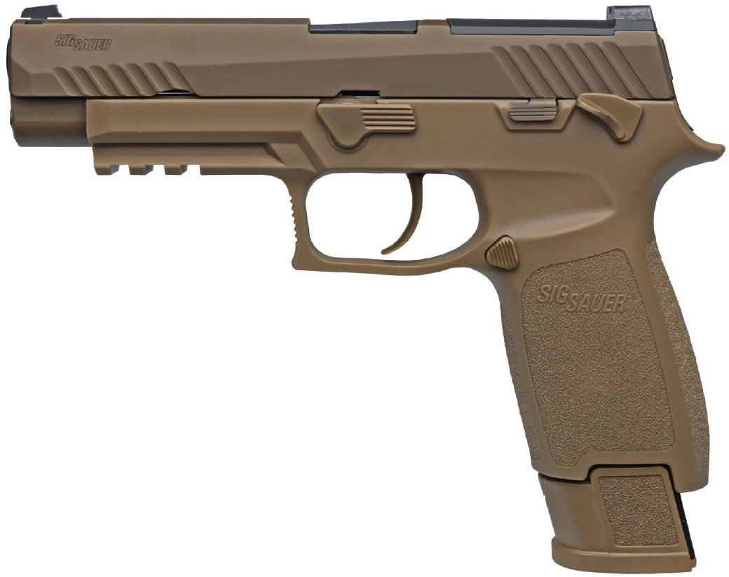 Sig Sauer P320 M17 Commemorative FDE 9MM Full-Sized 21-Round Pistol ...