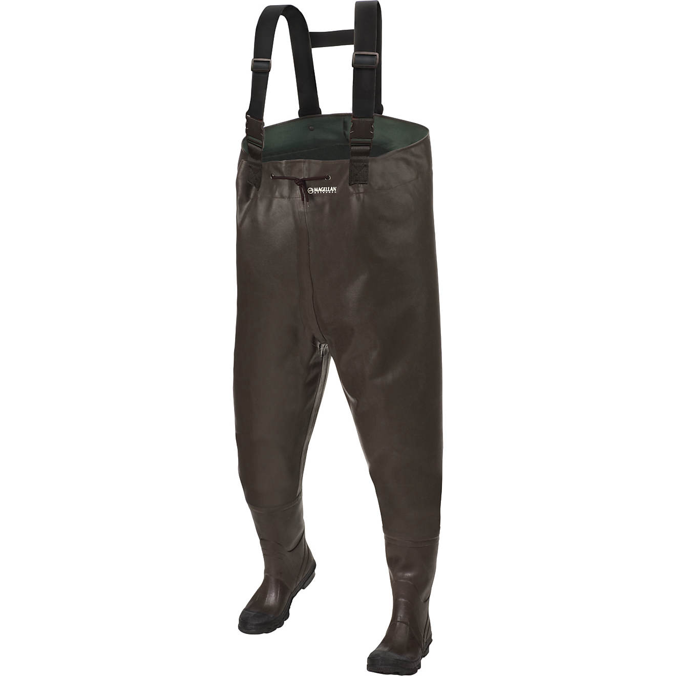 Magellan Outdoors Men's Rubber Chest Bootfoot Waders                                                                             - view number 1