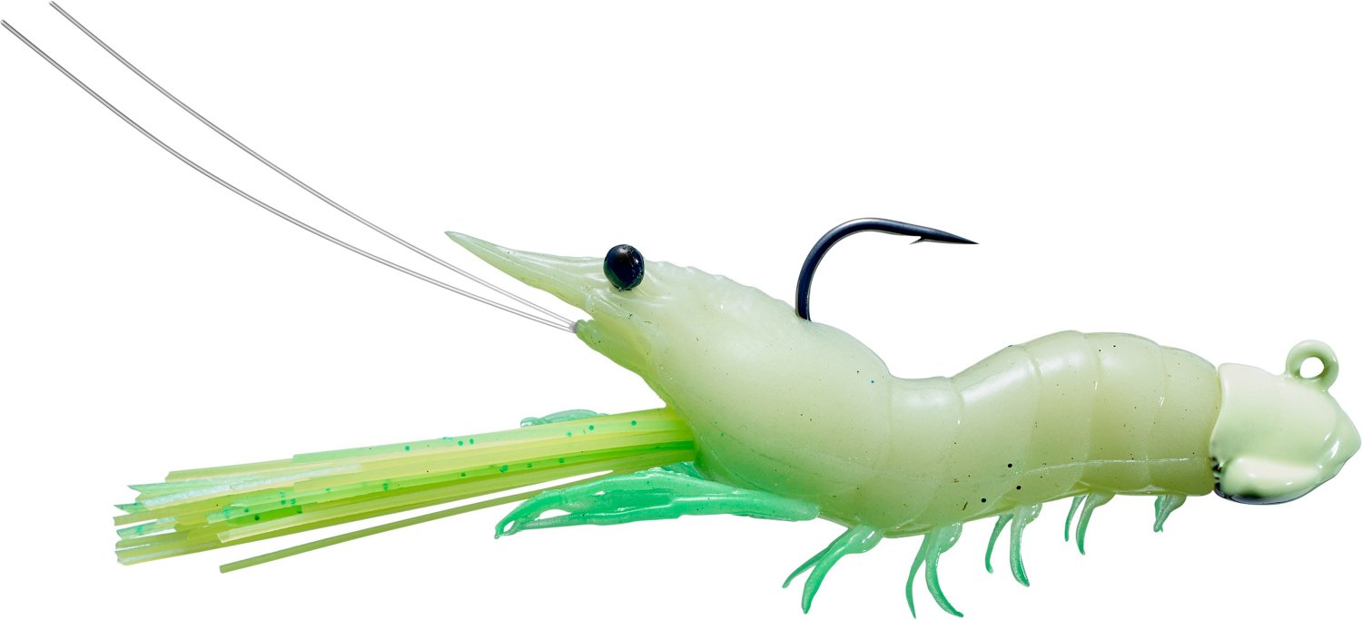 LIVETARGET Fleeing Shrimp Soft Plastic Jig Academy