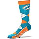 For Bare Feet Miami Dolphins Argyle Knee-High Socks                                                                              - view number 1 image