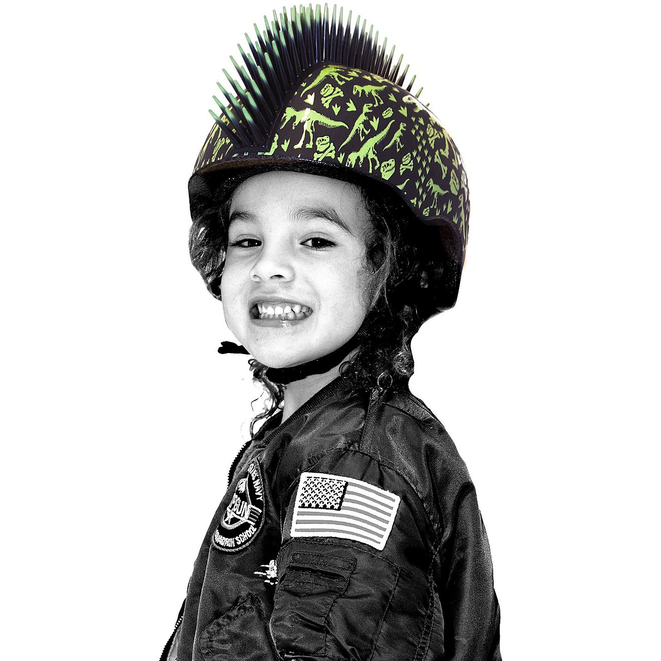 Raskullz T-Rex Bonez Mohawk Toddler Bike Helmet                                                                                  - view number 8