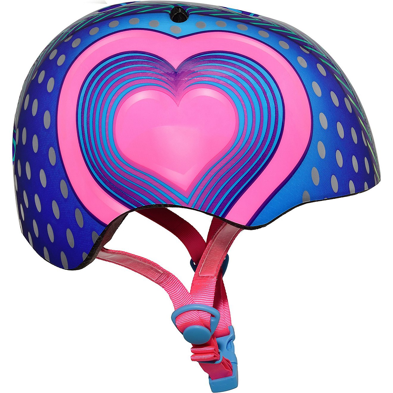 Raskullz Kids' Hearts LED Light-Up Bike Helmet                                                                                   - view number 7