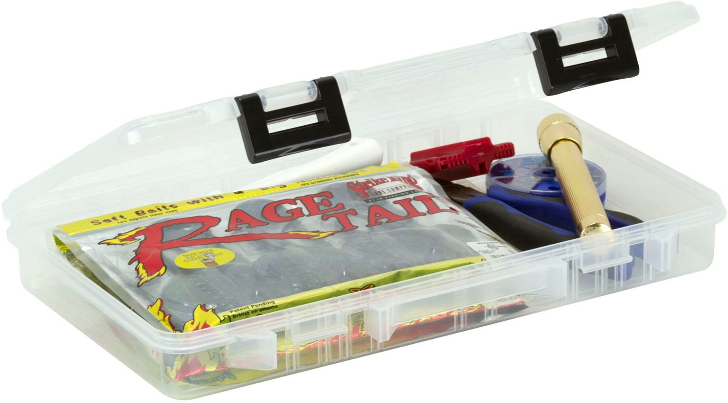 Plano 3700 ProLatch Open Compartment StowAway Tackle Box Academy