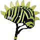 Krash Dazzle Green Mohawk Helmet with LED Lights Youth 8+ (54-58 cm)                                                             - view number 4 image