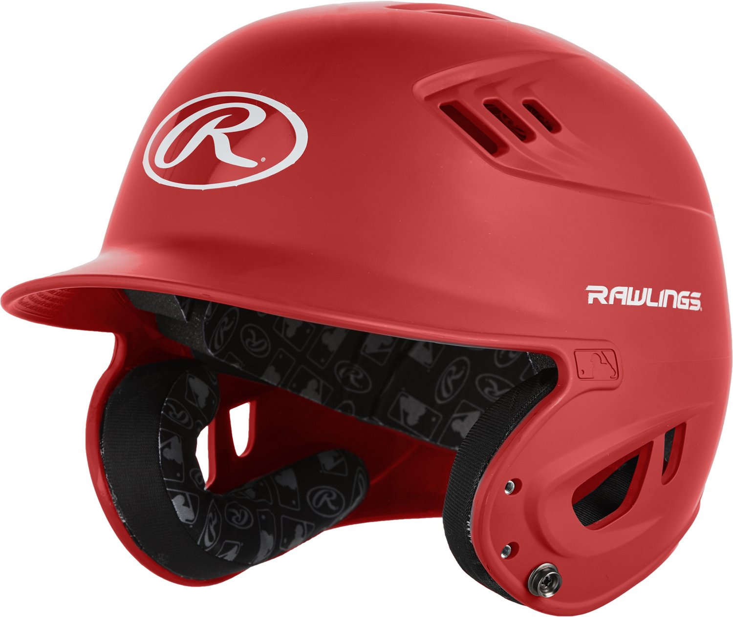 Rawlings Juniors' R16 Matte Finished Batting Helmet Academy