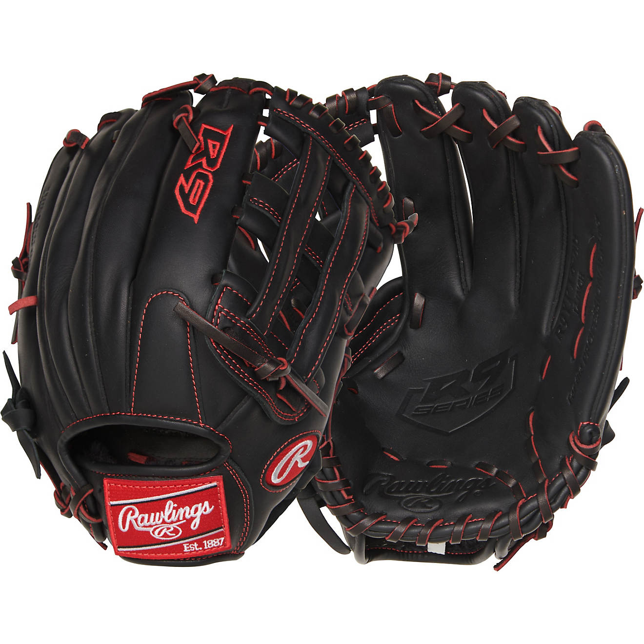 Rawlings Kids' R9 Series 12 in Baseball Outfield Glove                                                                           - view number 1