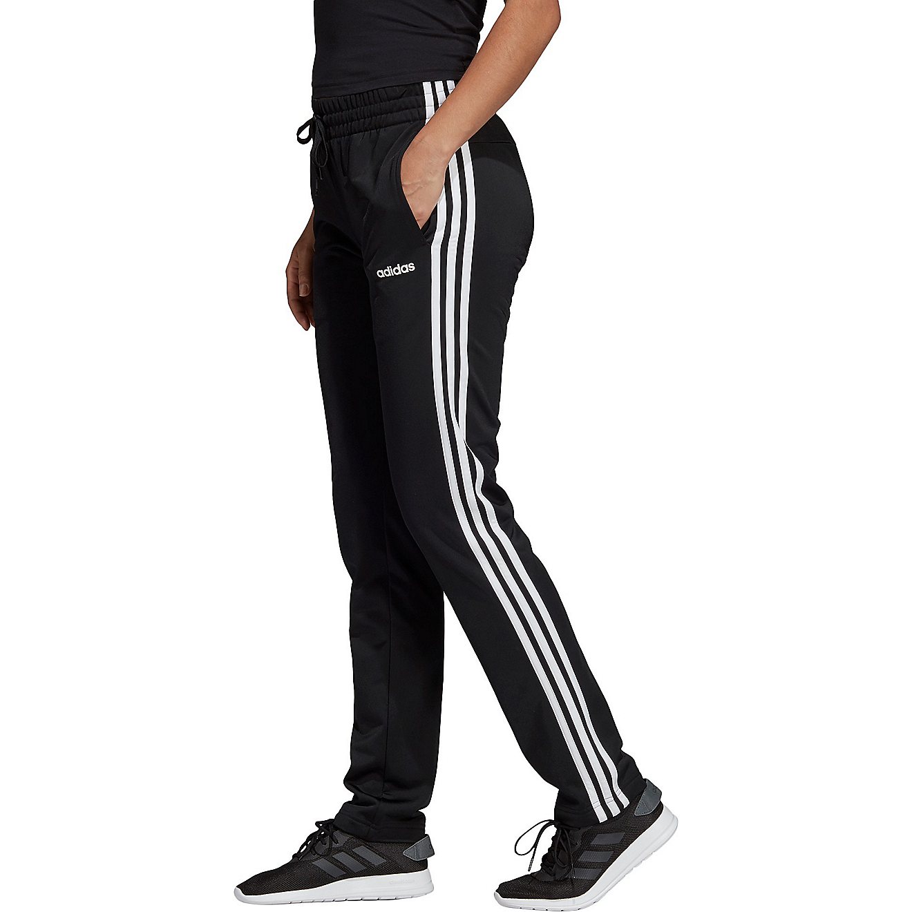 adidas Women's Essentials 3-Stripes Tricot Pants                                                                                 - view number 3