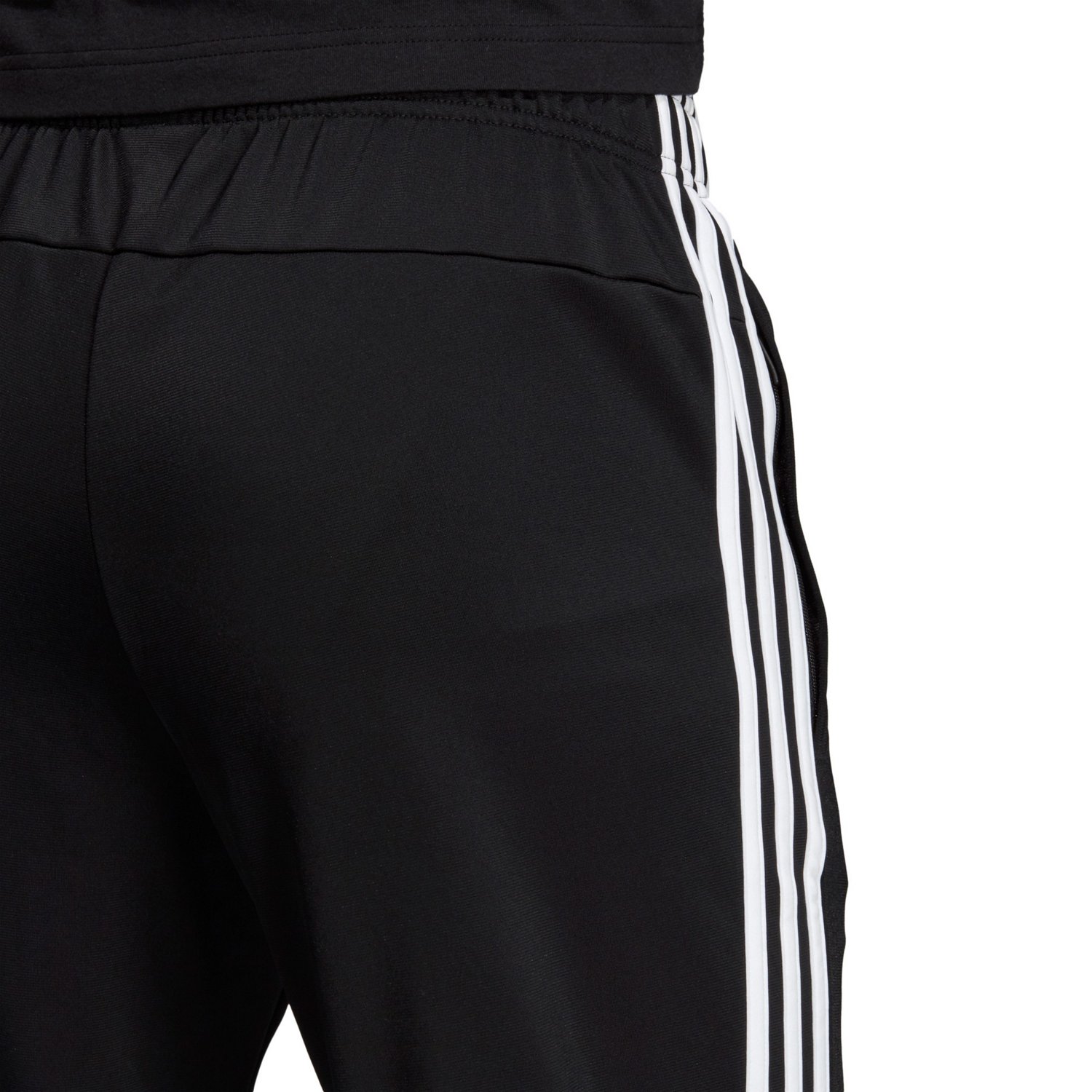 essentials 3 stripes tapered tricot pants