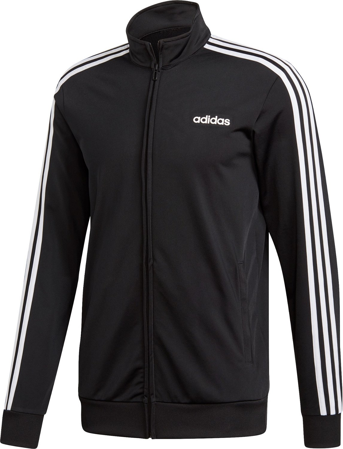 adidas Men's Essential 3Stripes Tricot Track Jacket Academy