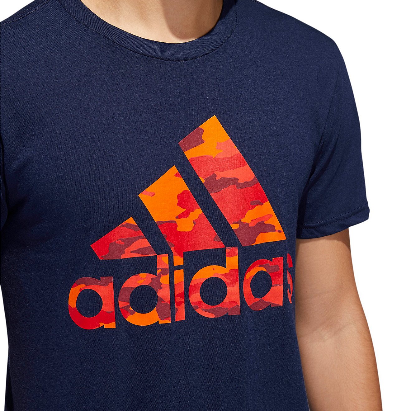adidas Men's BOS Camo Logo T-shirt                                                                                               - view number 6