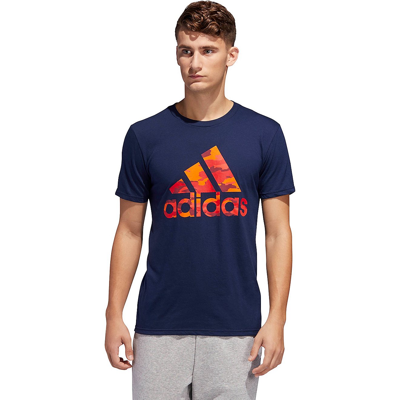 adidas Men's BOS Camo Logo T-shirt                                                                                               - view number 1