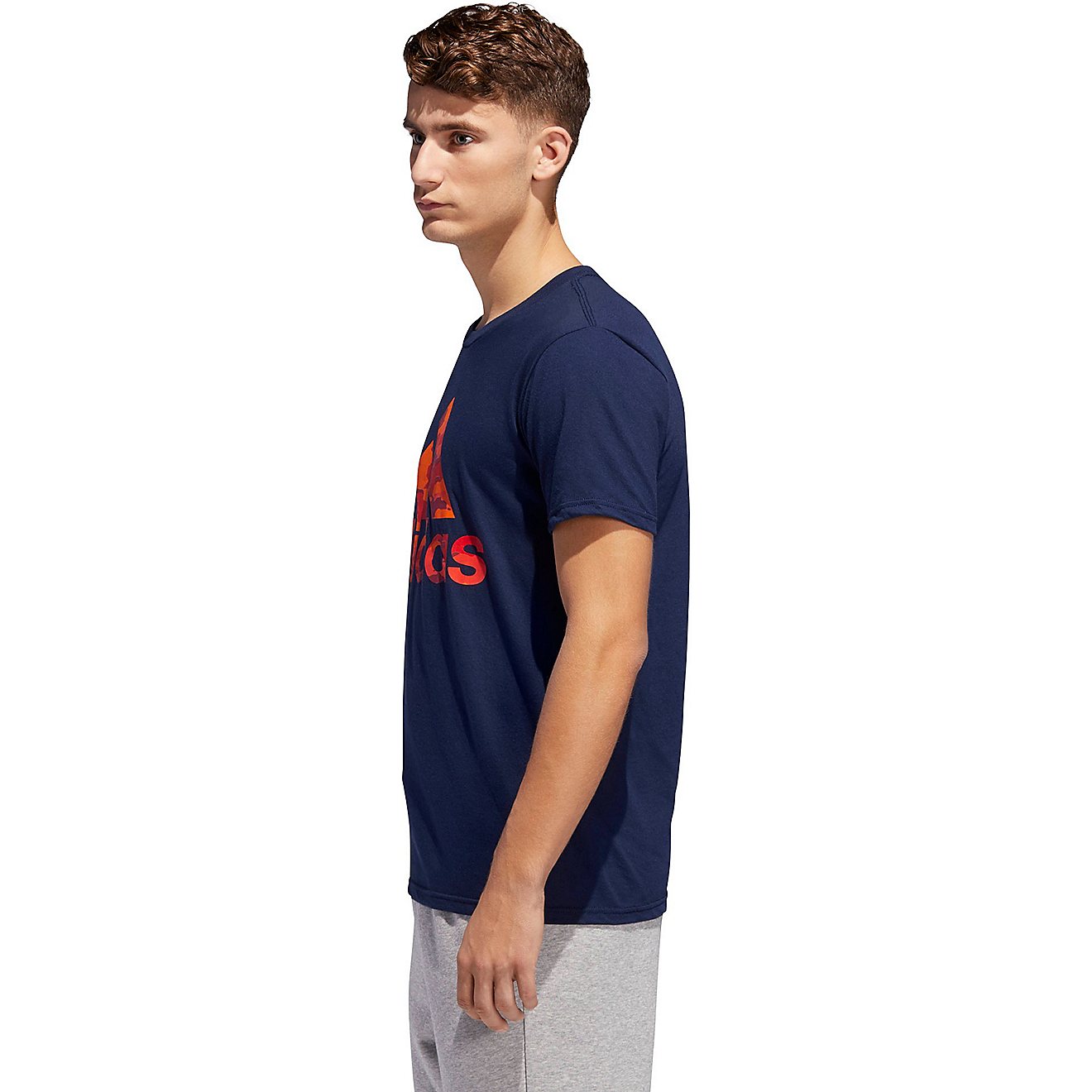 adidas Men's BOS Camo Logo T-shirt                                                                                               - view number 3