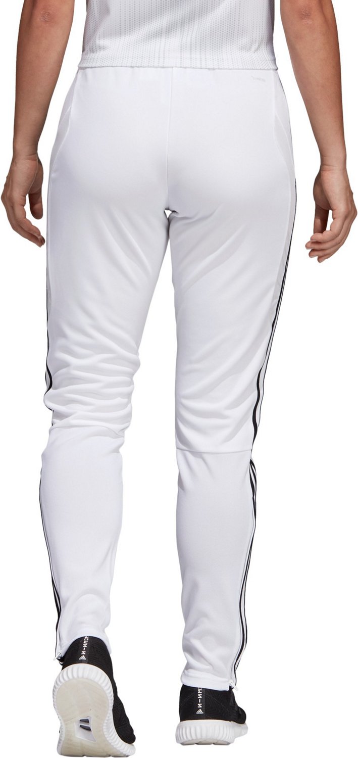 white tiro 19 training pants