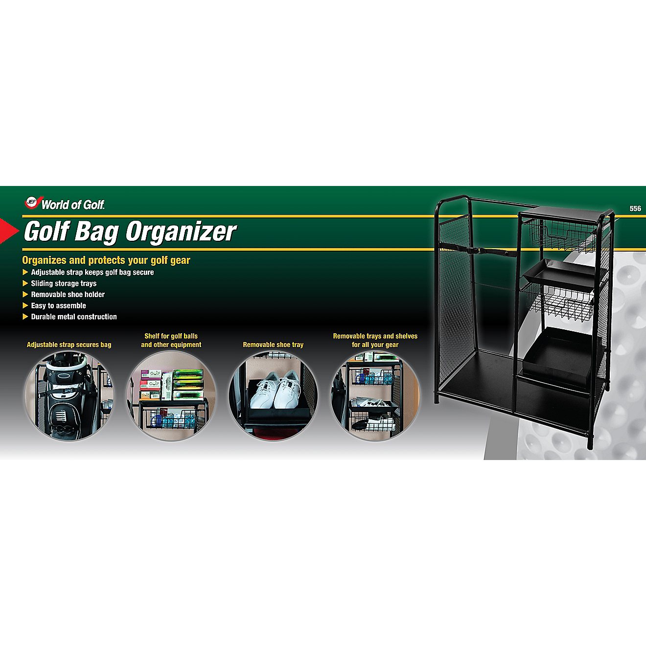 JEF World of Golf Bag Organizer                                                                                                  - view number 3