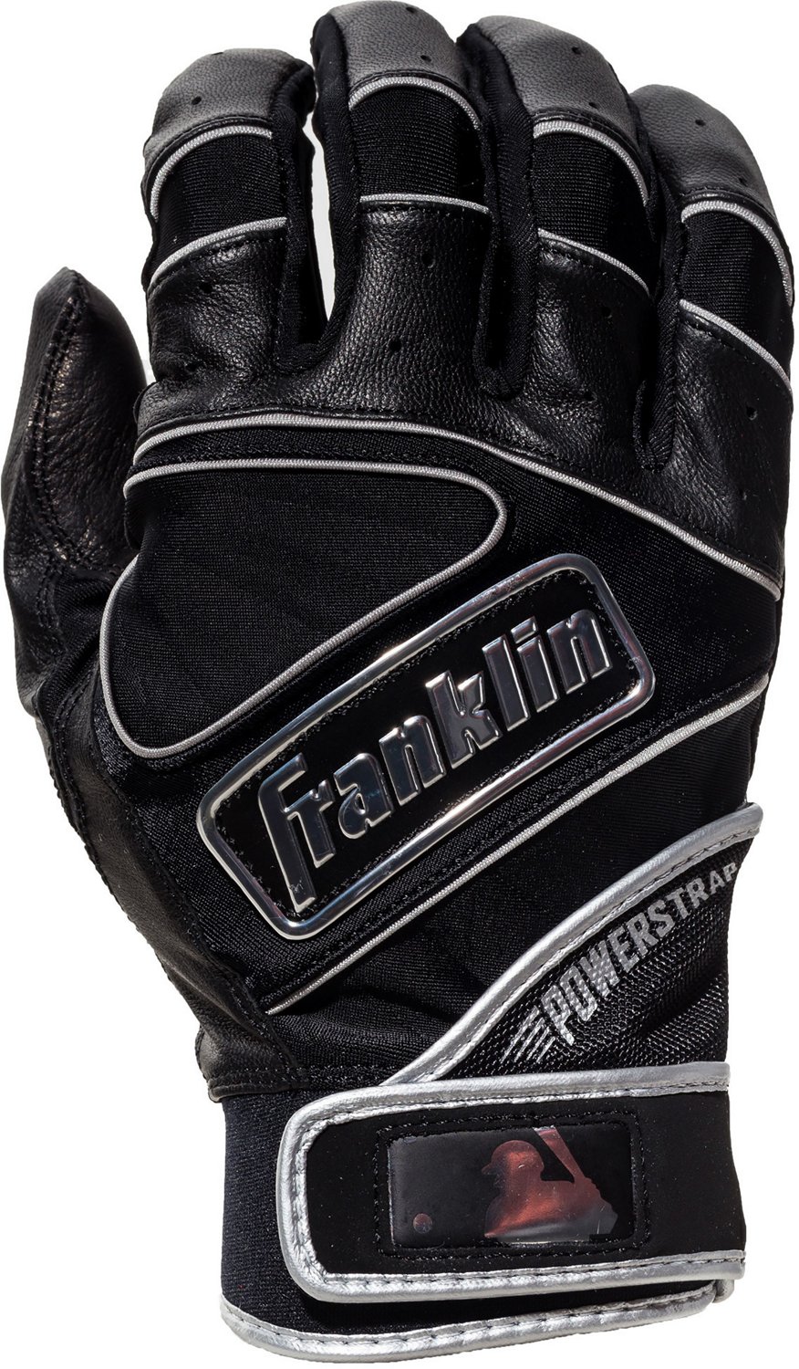 Franklin Boys' Chrome Powerstrap Batting Gloves Academy