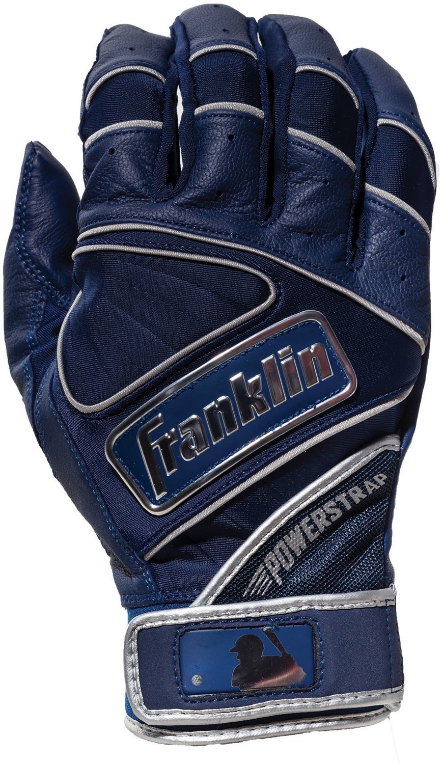 Franklin Men's Powerstrap Chrome Batting Gloves Academy