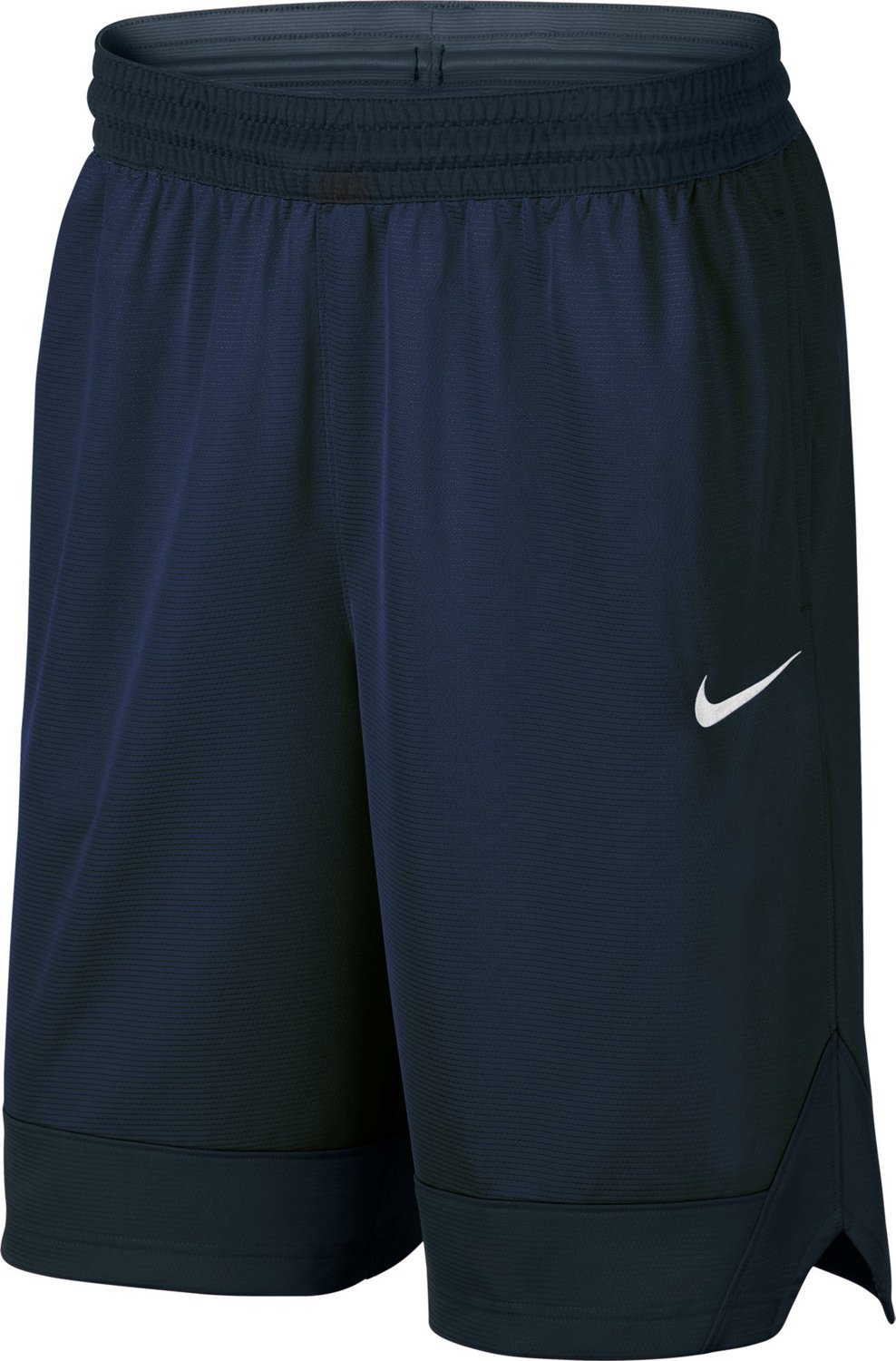 navy nike basketball shorts