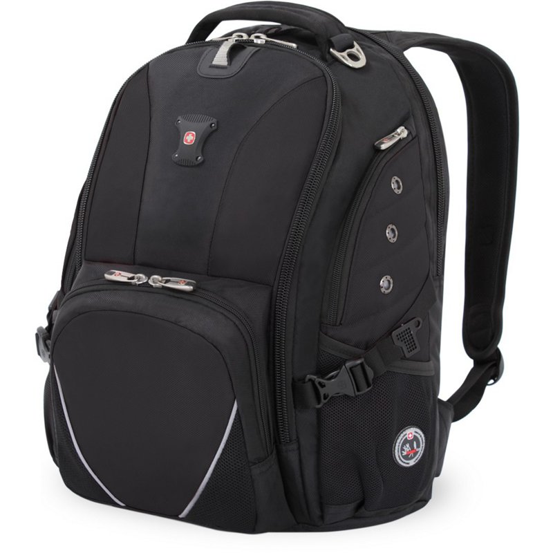 SwissGear 1592 Deluxe Laptop Backpack Black - Backpacks at Academy Sports