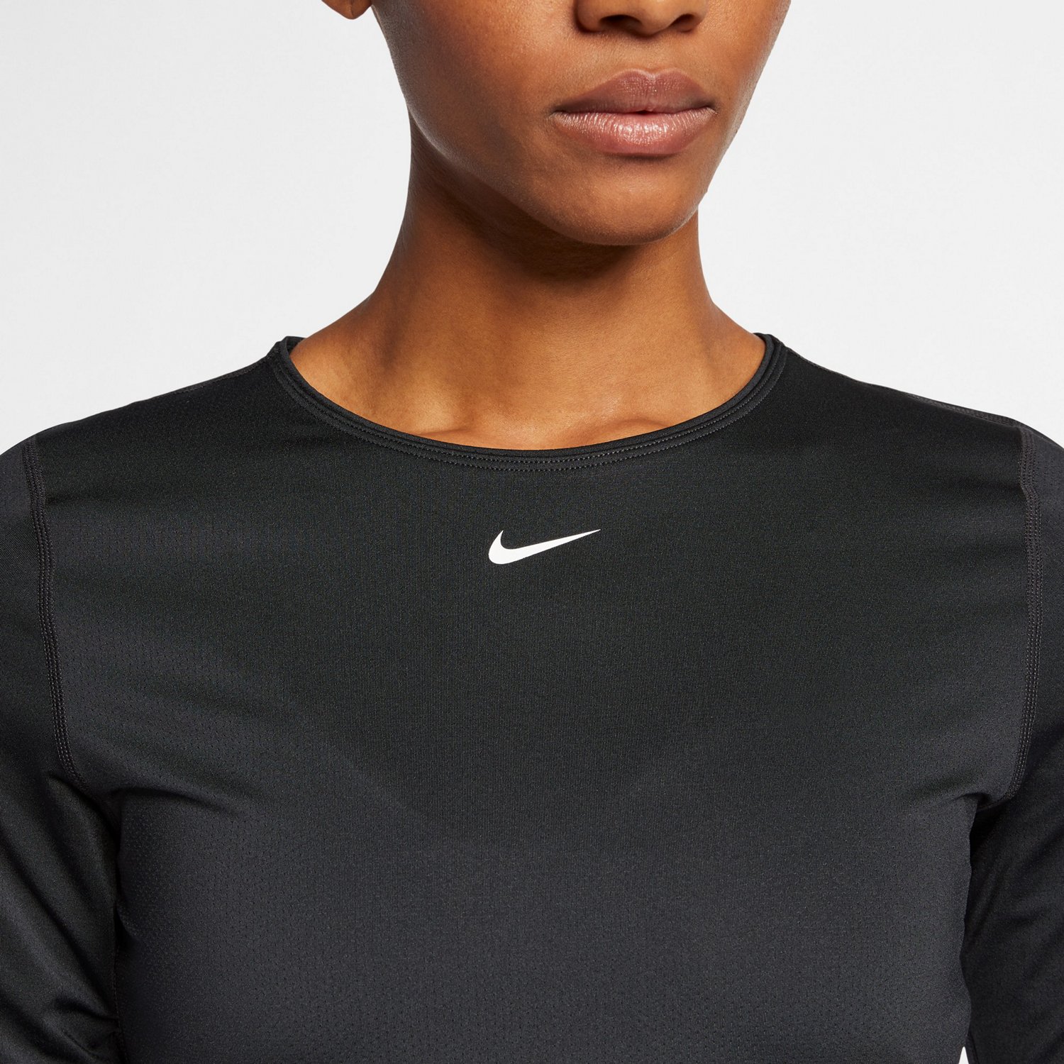 Nike Women's Pro All Over Mesh Long Sleeve T-shirt | Academy