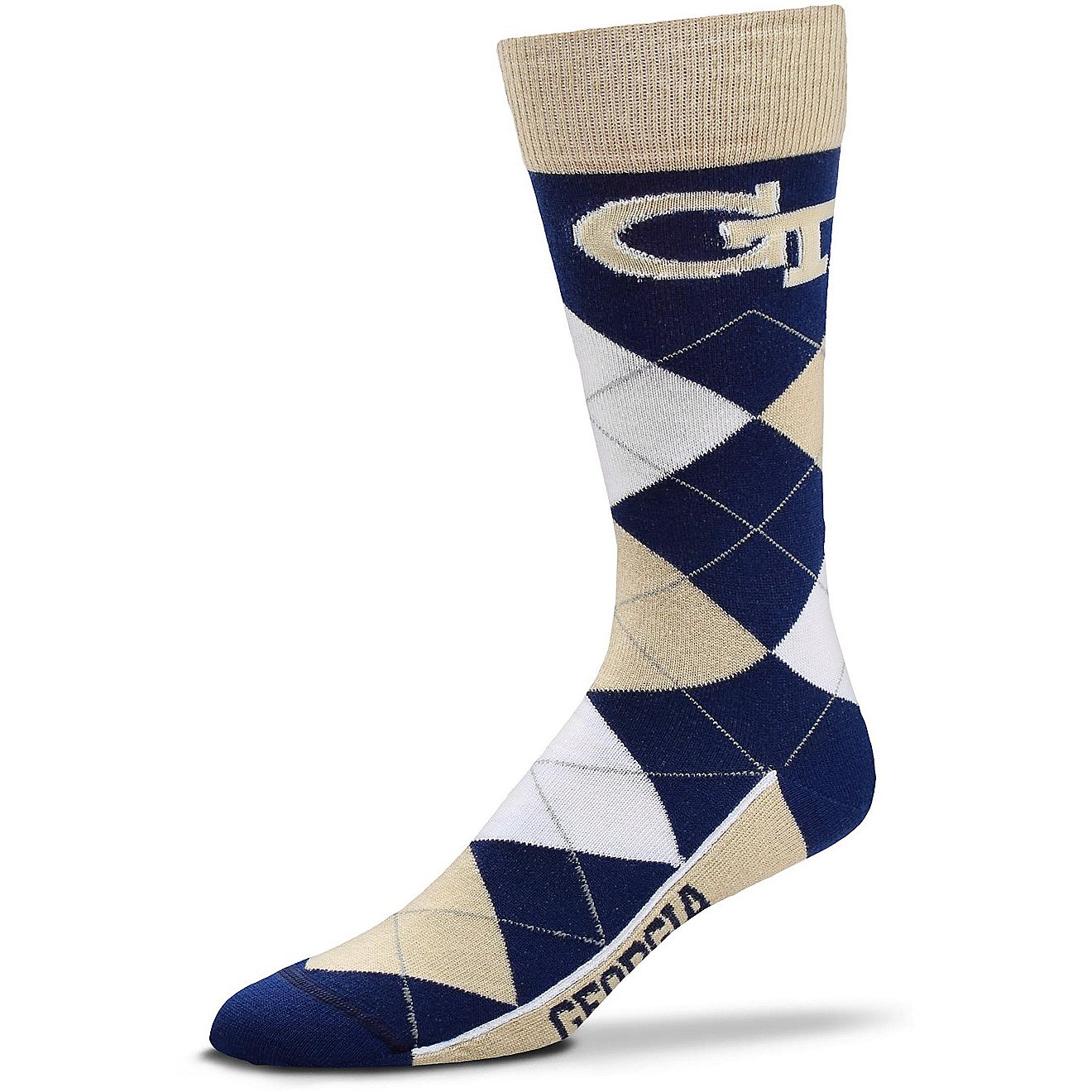 For Bare Feet George Tech Argyle Socks                                                                                           - view number 1