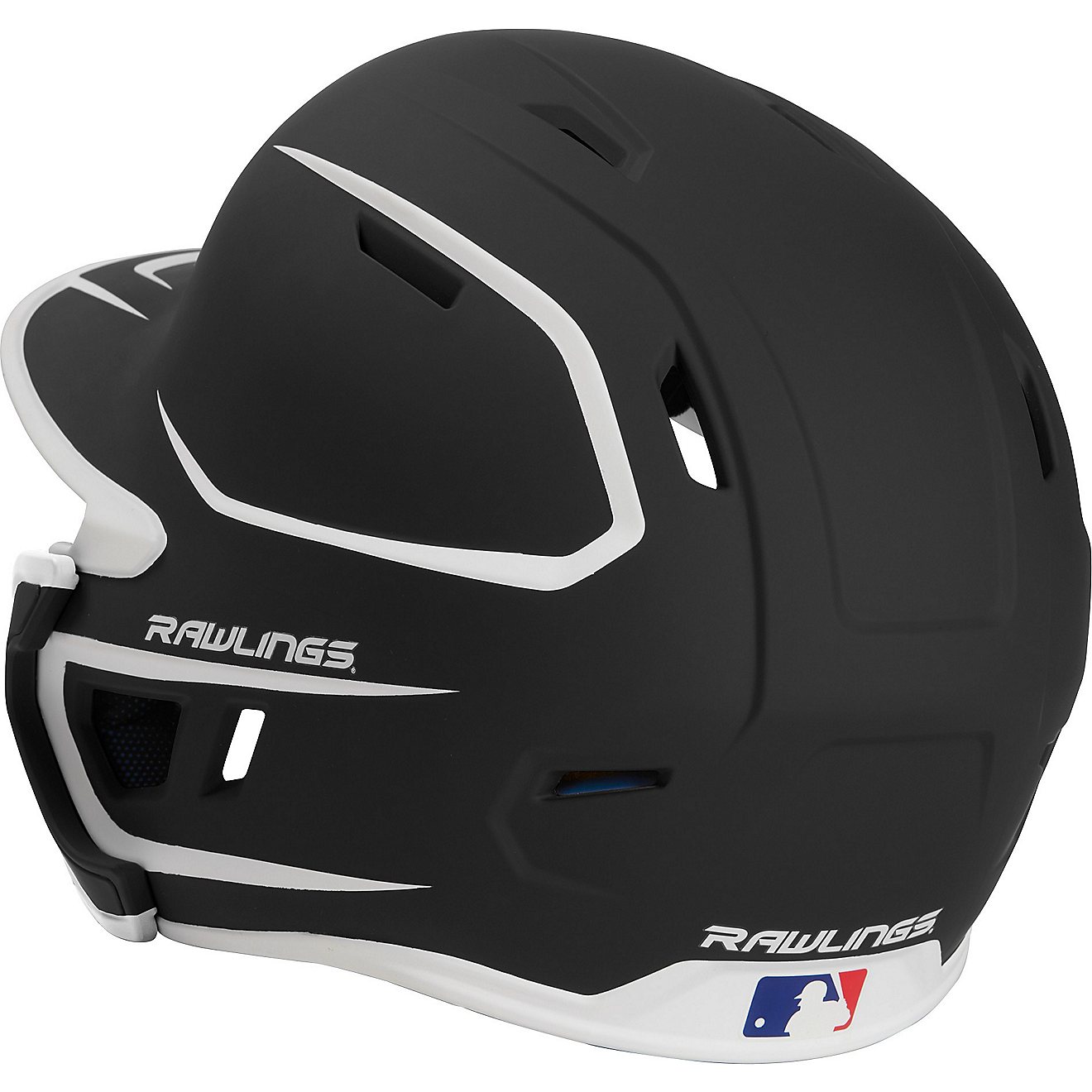 Rawlings Boys' Senior League Mach 2-Tone Batting Helmet with EXT Flap                                                            - view number 6