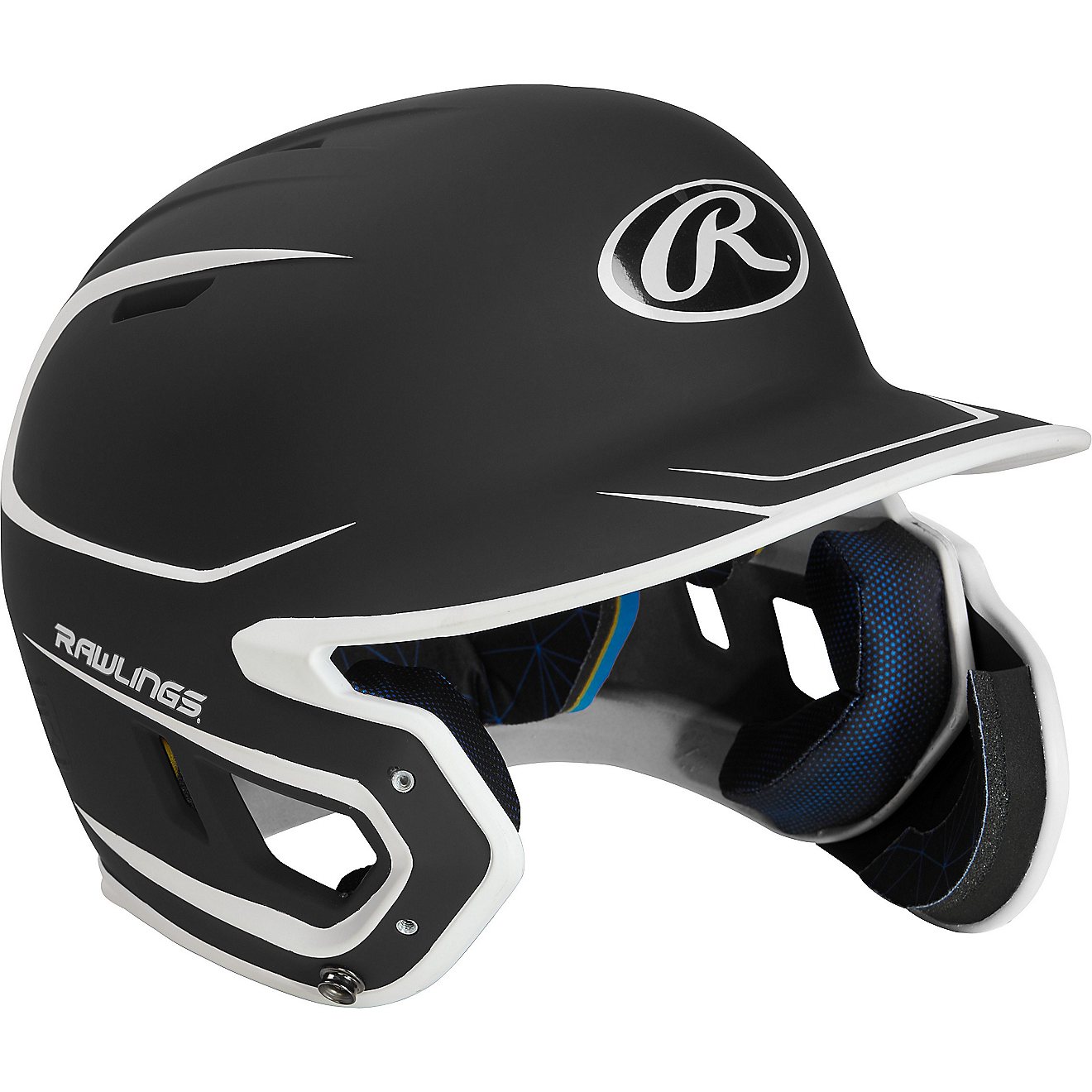 Rawlings Boys' Mach Junior 2-Tone Batting Helmet with EXT Flap                                                                   - view number 5