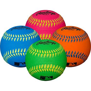 Rawlings R8U Neon Sponge Rubber Baseball                                                                                        
