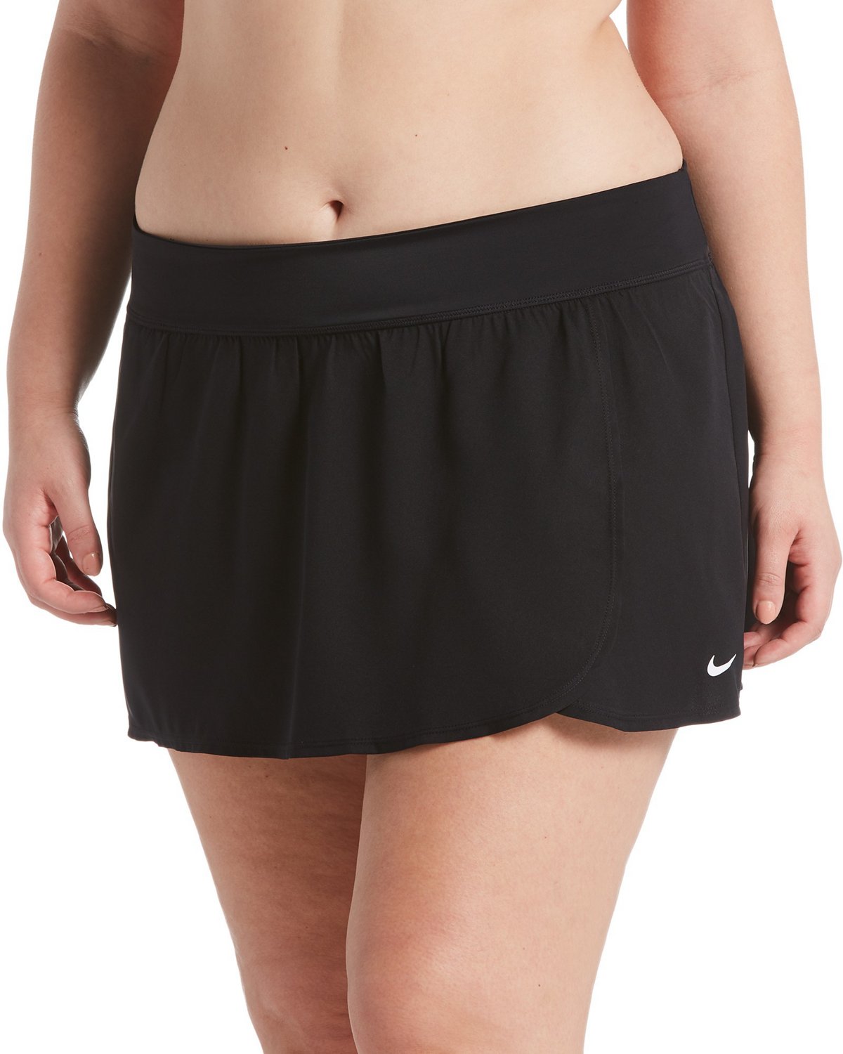 Nike Women's Plus Size Solid Element Swim Board Skirt Academy