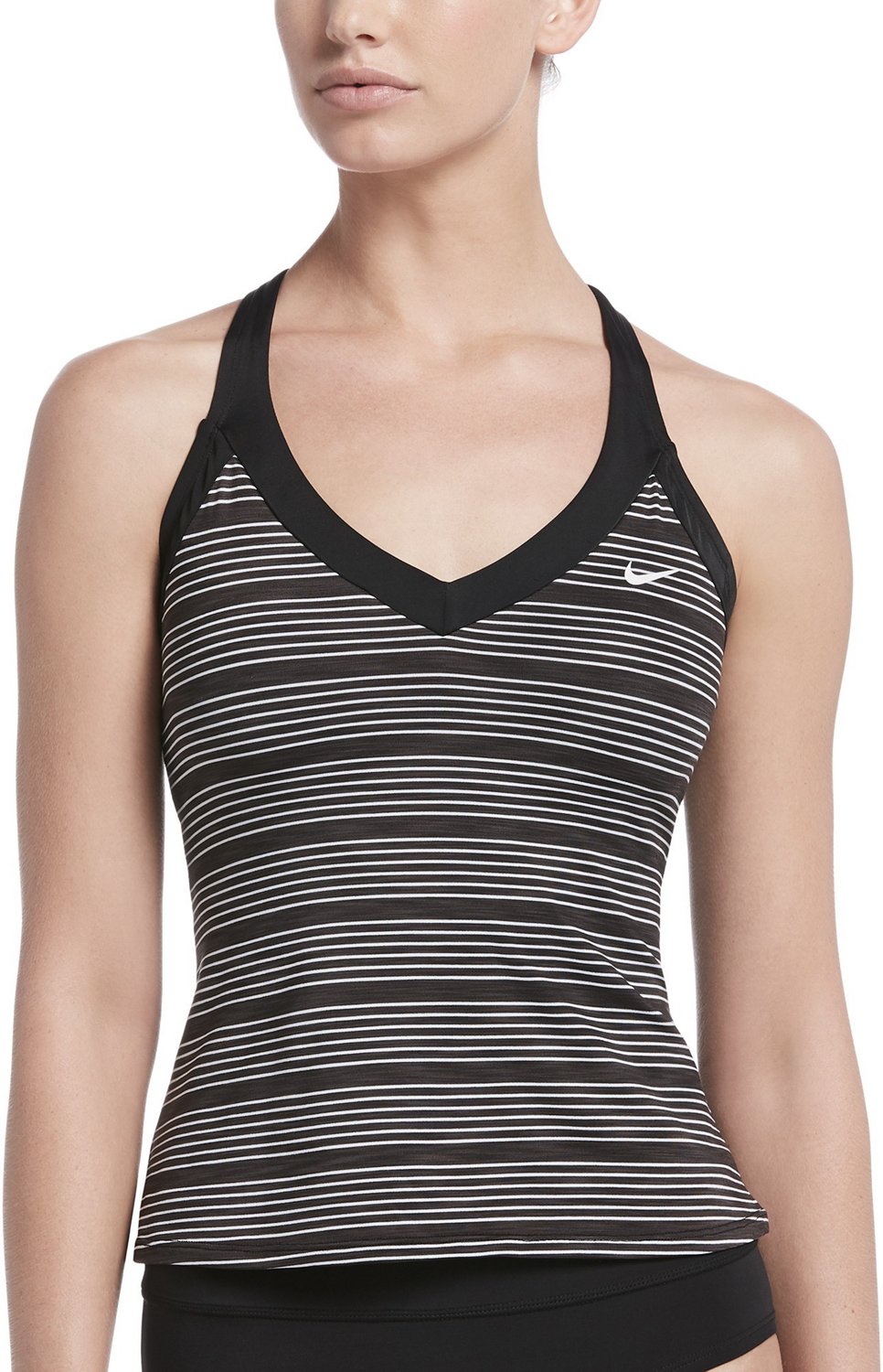nike v neck tankini
