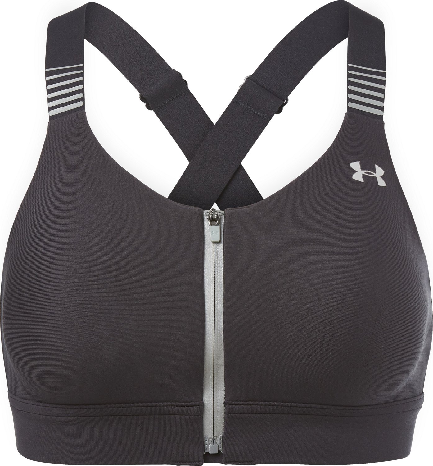 under armour women's vanish high zip sports bra