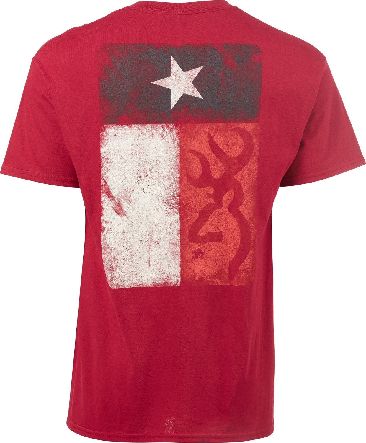 Browning Men's Classic Distressed Texas Flag T-shirt | Academy