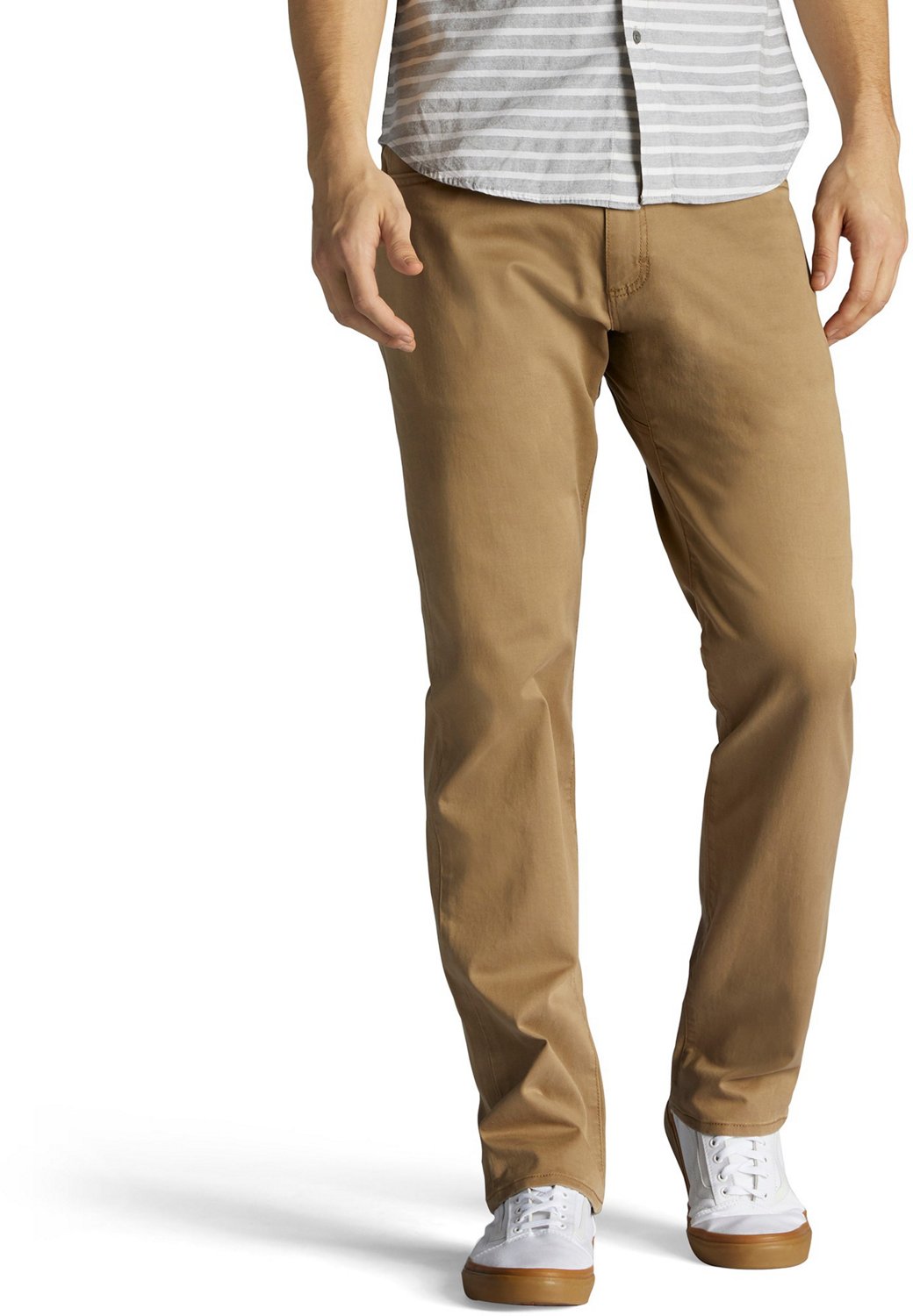lee men's extreme motion straight fit tapered leg jeans