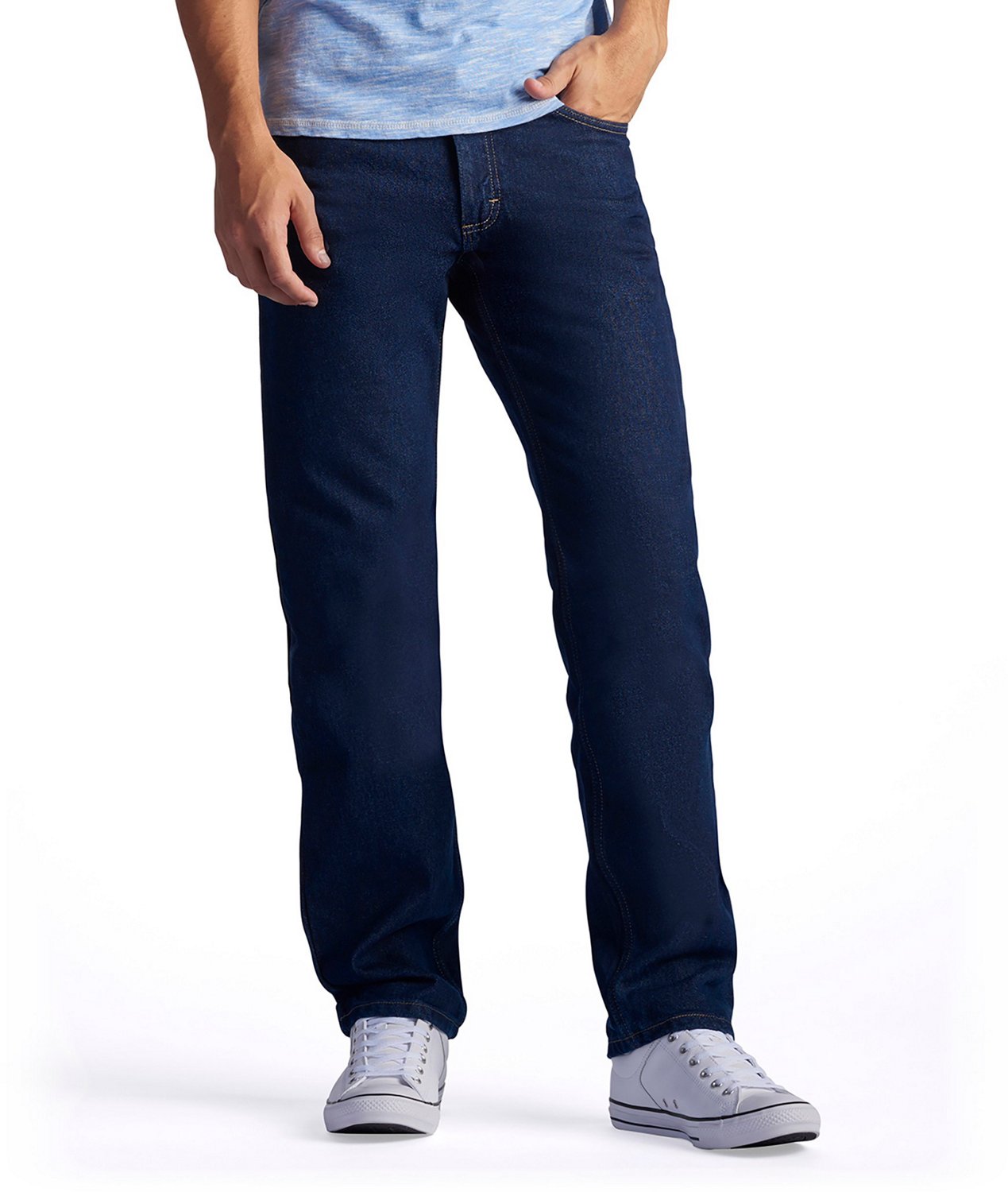 lee men's regular fit straight leg jean