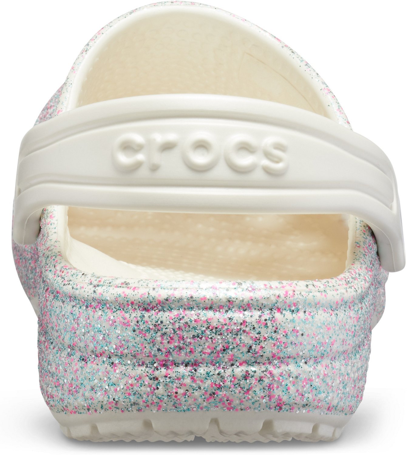 Crocs Kids' Classic Glitter Clogs Academy