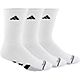 adidas Men's Cushioned II Crew Socks 3 Pack                                                                                      - view number 1 image