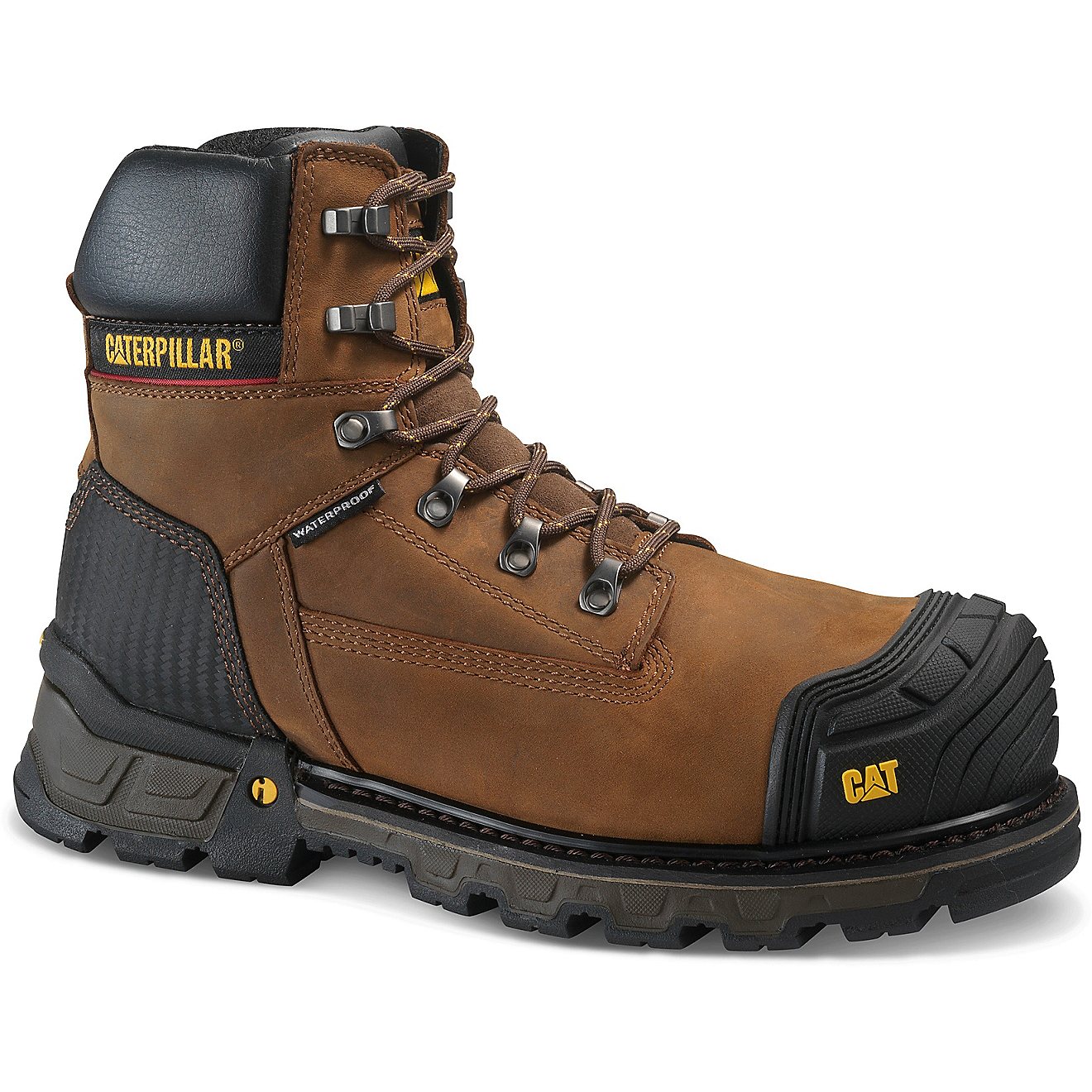 Cat Footwear Men's Excavator XL EH Composite Toe Lace Up Work Boots                                                              - view number 2