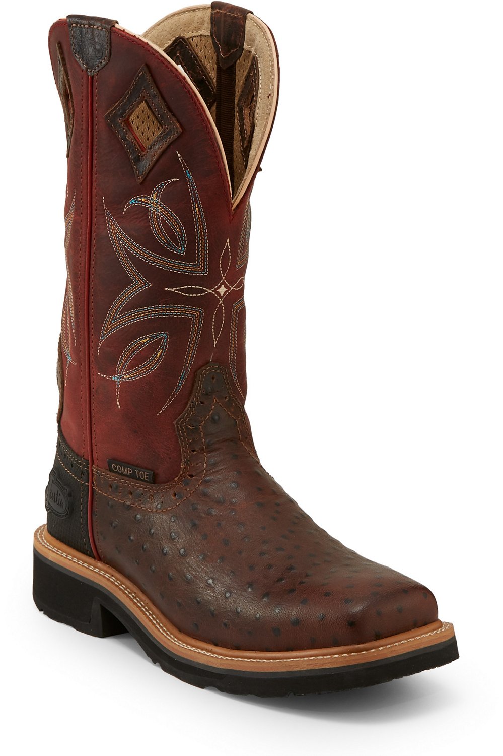 justin stampede composite toe