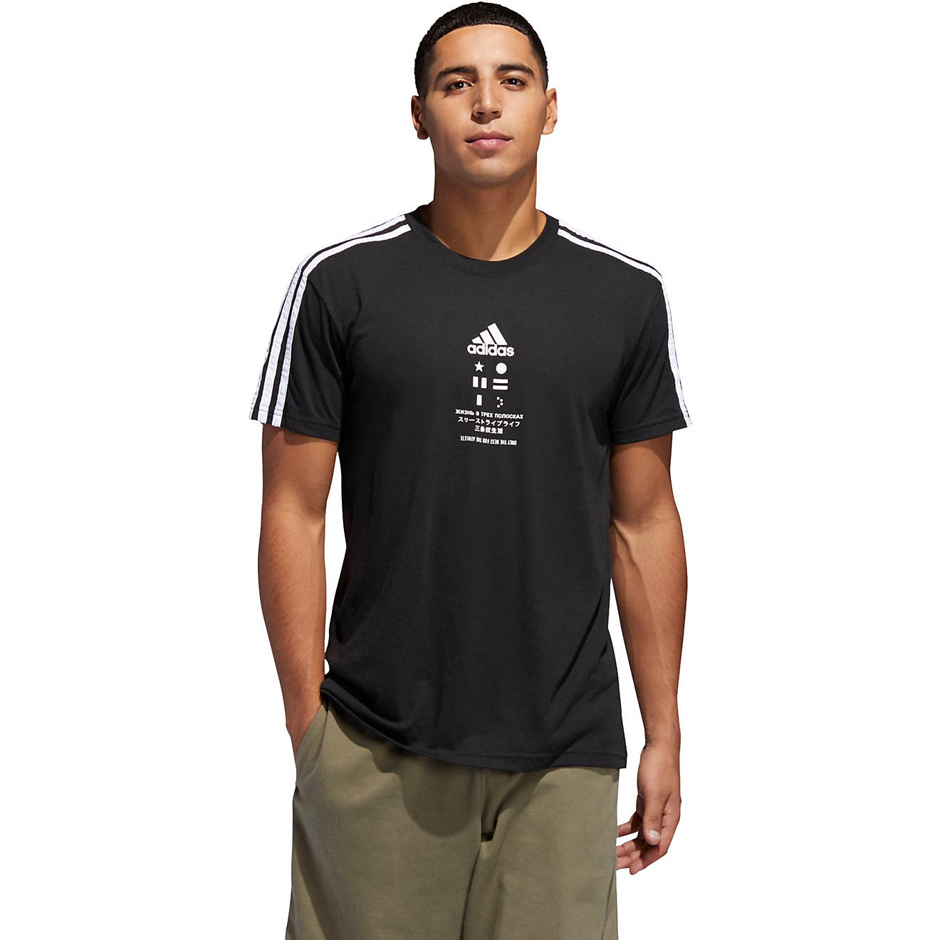 adidas Men's International Classic Graphic T-shirt                                                                               - view number 1
