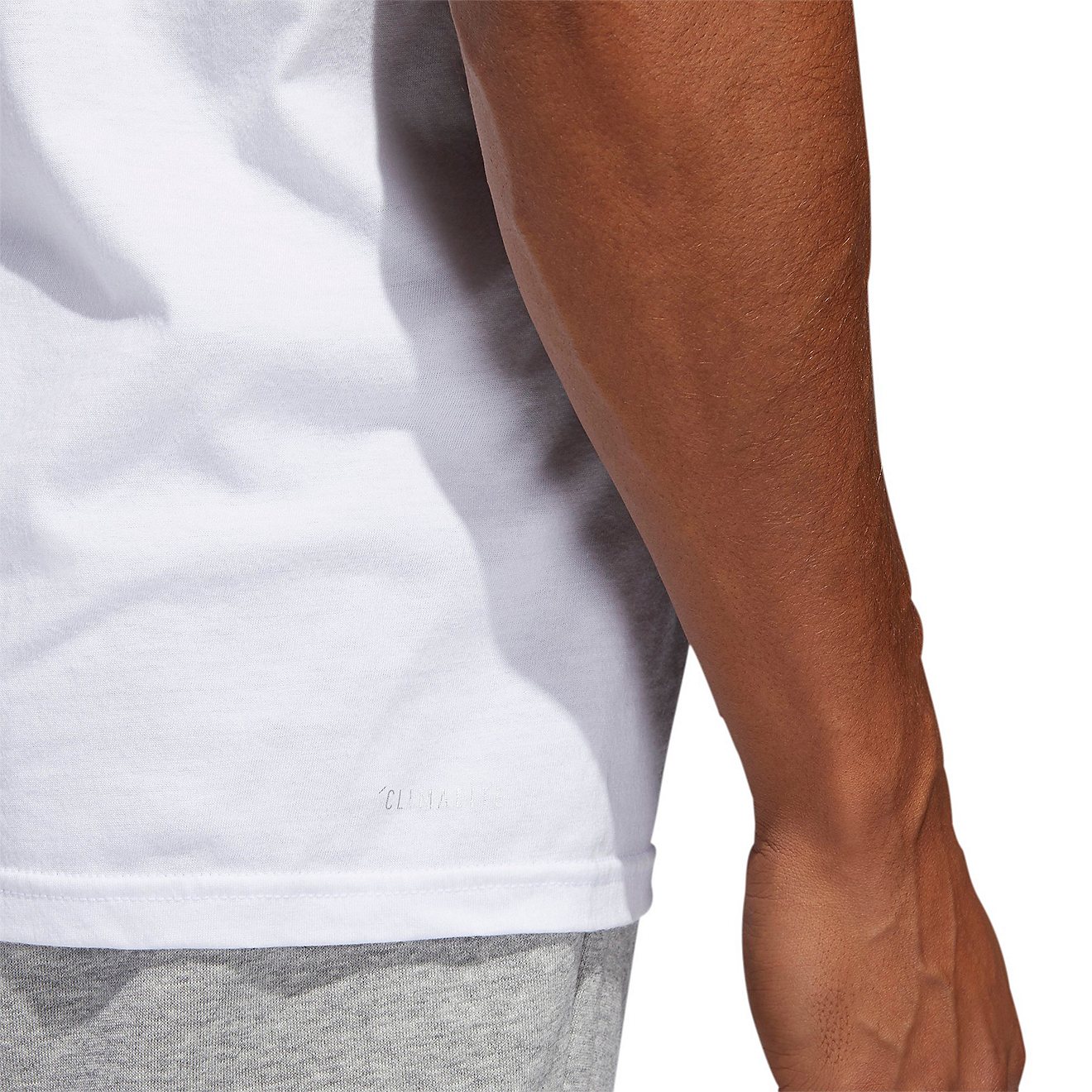 adidas Men's Badge of Sport Mesh Invert T-shirt                                                                                  - view number 6