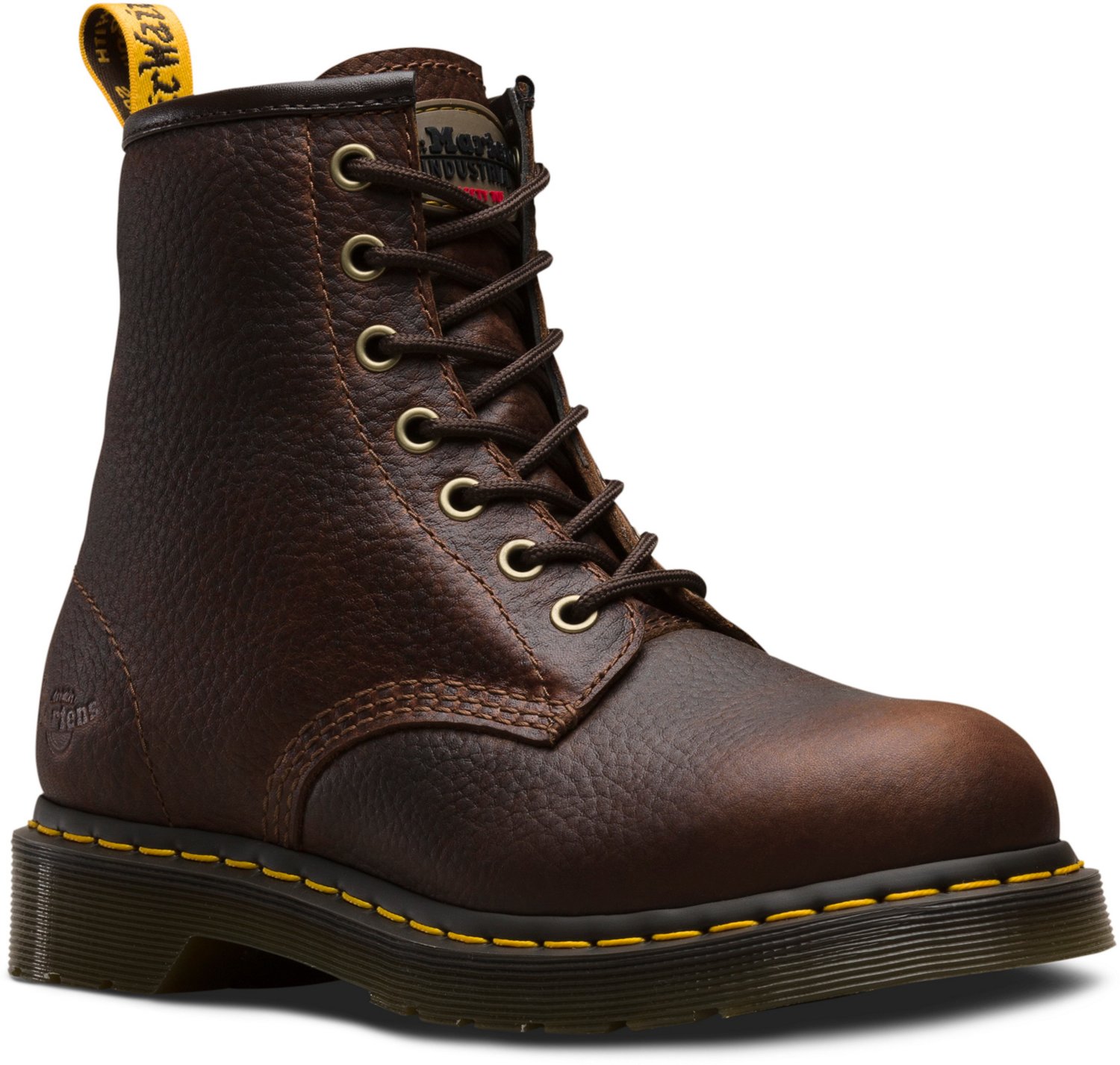 Dr. Martens Women's Maple EH Steel Toe Lace Up Work Boots | Academy