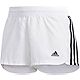 adidas Women's 3-Stripes Woven Training Shorts 3 in                                                                              - view number 3 image