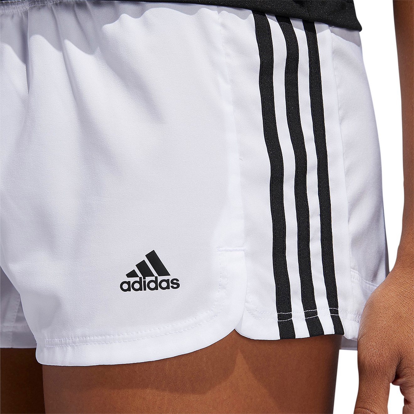 adidas Women's 3-Stripes Woven Training Shorts 3 in                                                                              - view number 5