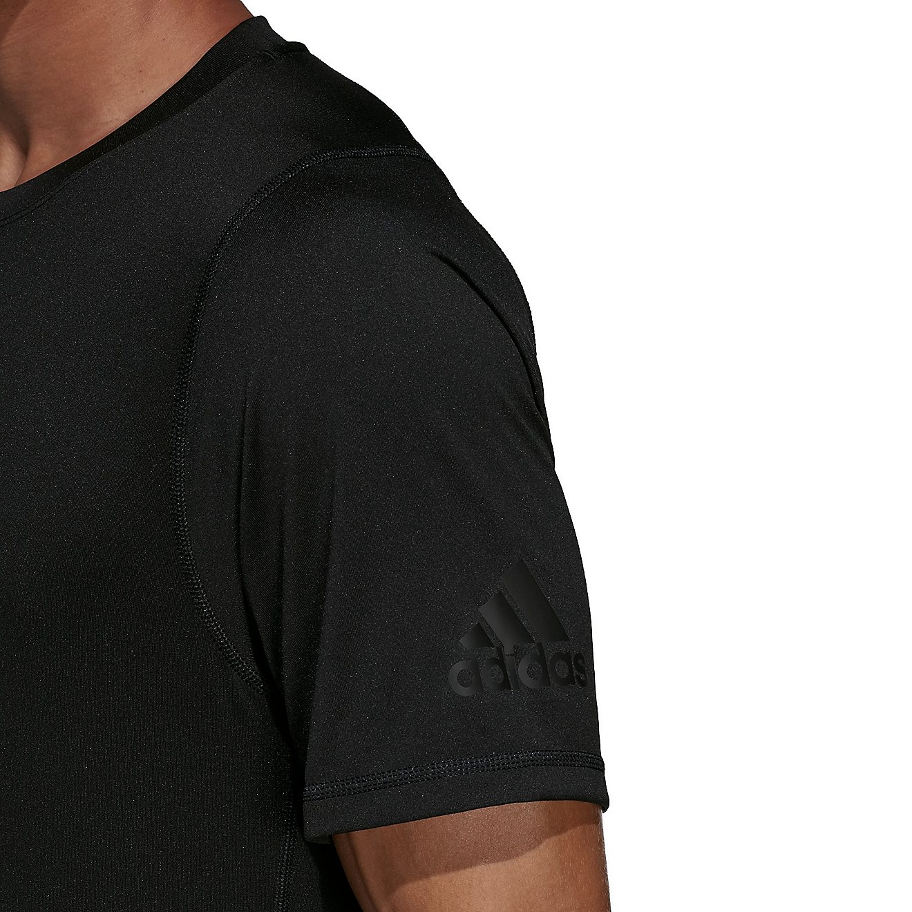 adidas Men's FreeLift Badge of Sport Training T-shirt                                                                            - view number 6