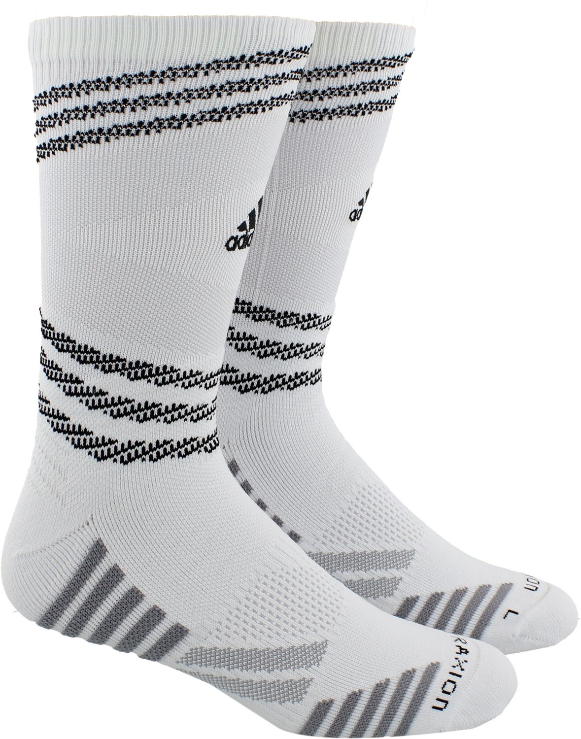 adidas Men's Speed Mesh Football Crew Socks Academy