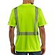 Carhartt Men's Force® High Visibility Class 2 Short Sleeve T-shirt                                                              - view number 2 image
